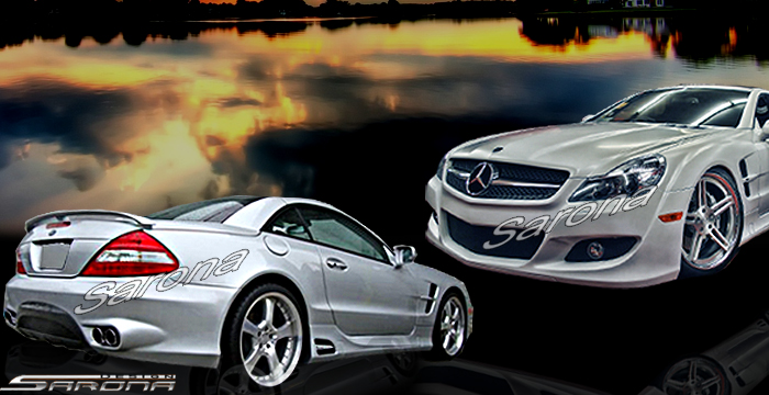 Custom Mercedes SL  Convertible Body Kit (2009 - 2012) - $3900.00 (Manufacturer Sarona, Part #MB-065-KT)